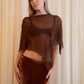 Sheer Poncho Top for Women Asymmetrical Mesh Shawl Wraps See Through Chiffon Capelet Evening Dress Wedding Cover Up