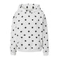 Women Polka Dot Print Oversized Hoodie Long Sleeve Kangaroo Pocket Casual Hooded Sweatshirt Autumn Daily Pullover Tops