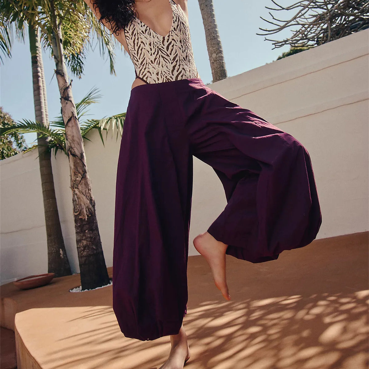 Wide Leg Pants for Women Loose Casual Lounge Pants Y2K Vintage Low Waist High Street Going Out Pants Vacation Wear