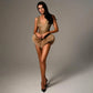 Faux Fur Trim PU Leather Shorts Jumpsuit Deep V Neck Sleeveless Backless Romper Sexy Onesie Woman Club Outfit