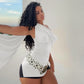 Trendy Asymmetrical Tops for Woman Streetwear Clothing Twisted One Shoulder Ruched Tank Tops White