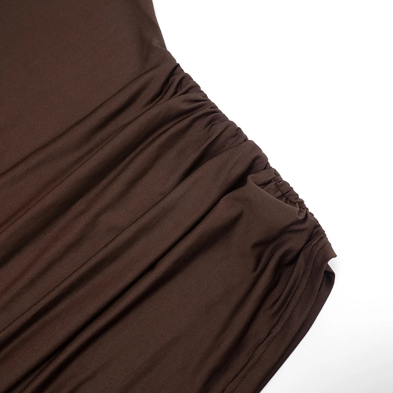 Fashion 2 Piece Set Women Tracksuit Inclined Shoulder Crop Tops+Lapel Bike Shorts Matching Streetwear Slim Casual Outfits