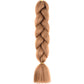 24 Inch Jumbo Box Braids Extensions Synthetic Braiding Hair DIY Hair Braids For Children Pink Purple Yellow Gray