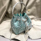 Rhinestones Evening clutch Bag Purses and handbag luxury Designer shoulder bag Shiny Crystal Clutch purse bucket bag