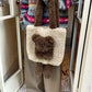 Y2K Cute Lambswool 3D Bear Soft Warm Shoulder Bag For Women