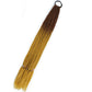 Synthetic 24inch Girls Colored Box Braided Ponytail With Elastic Rubber Band Hair Extensions Rainbow Color Box Pigtail Hairpiece
