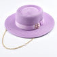 Straw Hats for Women Ribbon Decoration Elegant Ladies Party Dress Hats Travel Beach Sun Hat Chapeau Femme