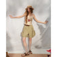 Strawberry Print Gothic Camisole, Lace Trim Adjustable Strap Cami, Sweet Cool Street Casual Top for Women