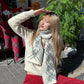 Minimalist Casual Classic Diamond Pattern Scarf For Women