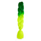 24 Inch Jumbo Braids Extensions Synthetic Braiding Hair Afro Ombre Color kanekalon Hair for Children Braid