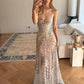 Leopard Print Maxi Dress Women Low-Neck Sleeveless See Through Skinny Beach Party Classic Summer Fashion Vestidos
