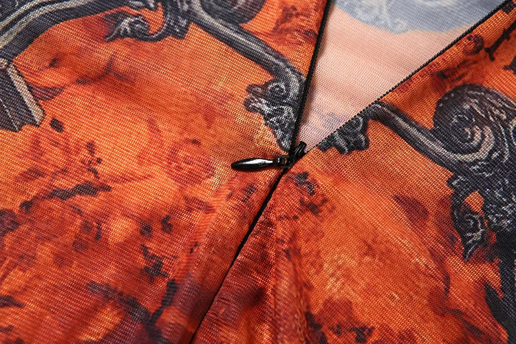 Tie-Dye Print Jumpsuit Women Fitness Stretch Tight Sexy o-Neck Full Sleeve Skinny Streetwear Autumn Zip Slim Overalls