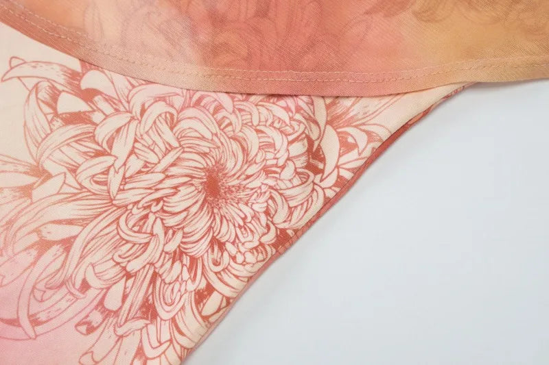 Sexy Printed Halter Backless Split Long Dresses Vacation Outfits for Womens Summer Beach Dress