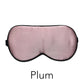 100% Real Mulberry Silk Sleep Mask Eye Covers for Sleeping Blindfold with Adjustable Strap Comfortable Super-Smooth