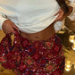 Sequins Sexy Mini Skirt Women Fashion Multicolour Pattern Sparkle High Waist A-line Sexy Beach Club Party Hot Skirts
