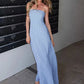 Polka Dot Strapless Sexy Maxi Dress Women Elegant Off-shoulder Sleeveless Backless Bodycon Club Party Long Dresses