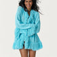 Women Fringe Tassel Knit Cardigan Open Front Long Sleeve Oversized Loose Knitted Coat Beach Cover Up Casual Outer Top
