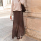 Women Polka Dot Maxi Skirt Elegant Ladies Bodycon A Line Flare Long Skirts Cute Print Flowy Maxi Satin Skirt Dress