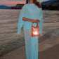 Ruched Elegant Long Dress Woman Autumn Trend Sexy See Through o-Neck Backless Batwing Sleeve Beach Style Vestidos