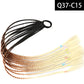 Synthetic Colored Braided Ponytail Hair Extension Rainbow Color Braids Pony Tail With Elastic Band Girl's Pigtail