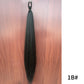 Synthetic Long Straight Ponytail Extensions With Rubber Band DIY Braided Ponytail Purple Hair Accessories for Halloween