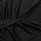 Chain Backless Long Sleeve Maxi Dress Black Prom Gowns Elegant Sexy Evening Party Dresses for Woman