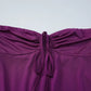 Purple Strapless Mini Dress for Woman Clothes Sale Summer Dresses 2026 Sexy Club Outfits