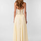 Women Halter Lace Corset Sexy Maxi Dress Sleeveless Ruched Long Dress Sweetheart Neck Backless Evening Party Dresses