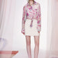 2025 Spring New Arrivals Retro Floral Thin Lace Shirt Women's Sweet Chiffon Casual Top