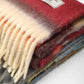 Retro Plaid Striped Plush Scarf for Women