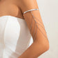 17 Styles Boho Crystal Pendant Cuff Open Bangles for Women Wed Bridal Goth Tassel Link Arm Bracelets Party Jewelry Gift