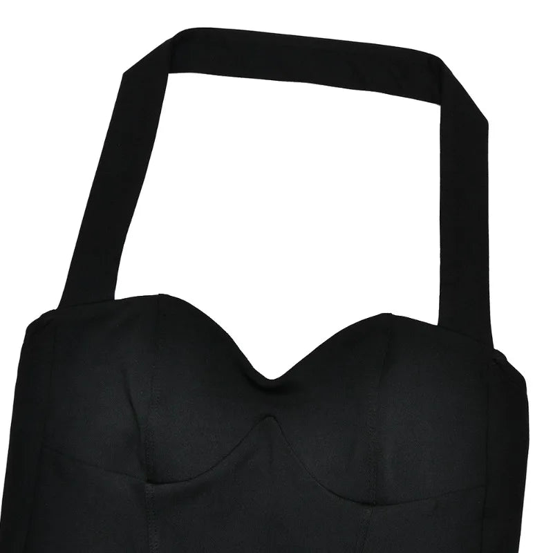 Elegant Deep V Backless Split Long Dresses Red Black Party Dresses Sexy Club Wear Kylie Jenner Outfits