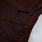 Side Cutout Mini Dress with Sleeves Spring 2026 Women' S Clothes Brown Elegant Short Dresses