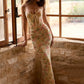Spaghetti Strap Backless Print Sexy Maxi Dress Women Elegant Patchwork Sleeveless Bodycon Floral Print Club Party Dress