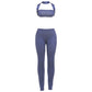 Hottie Polka Dot 2-Piece Set Women Halter Chest Wrapped Backless Top+Ruched Peach Hip Pants Stretch Skinny Clubwear