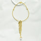 Novelty Design Alloy Big Fish Bone Pendant Choker Necklace For Women Fashion Jewelry Exaggerated Brand Show Statement Necklace