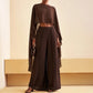 Women Chiffon Shawl Wraps Cape Sheer Mesh Flowy Capelets Poncho Top Evening Dress Crop Cover Up Poncho for Wedding Party