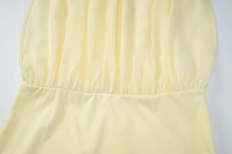 See Through Mesh Patchwork Sexy Summer Dresses for Woman 2026 Fashion Spaghetti Strap Mini Dress