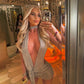 Snake Print Mesh Sexy Summer Dresses Women 2024 Beach Vacation Asymmetric Halter Backless Mini Dress Clubwear