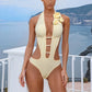Beach Vacation Bodysuit Women Pearl 3d Flowers Sexy Backless Sleeveless Stretch Midnight Party Hollow Wild Y2K Tops