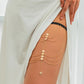 Boho Multilayer Elastic Band Star Sequin Tassel Leg Thigh Chain Women Wed Bikini Summer Body Jewelry Wed Accessories