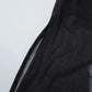 Alternative Skull Print Mesh Black Dress Gothic Clothes Woman Crew Neck Sleeveless Split Long Dresses