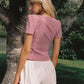 Women Y2k Button Down Shirt Preppy Short Sleeve Lapel Collar Blouse 2025 Vintage Slim Fit Crop Top Summer Streetwear