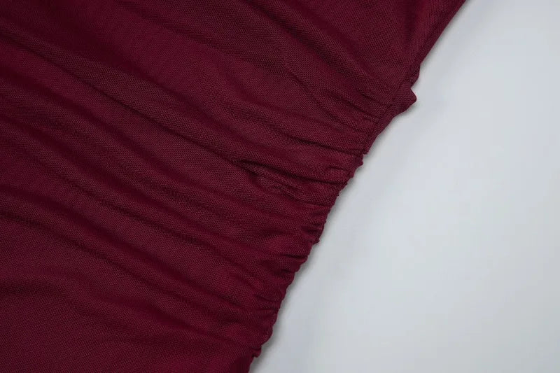 Embellished Cowl Neck Ruched Bodycon Mini Dress for Birthday Party Sexy Evening Dresses Woman 2026