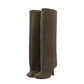 Autumn and Winter New 6cm Slim High Heels Knee High Women's Boots Round Toe Fashionable Women's Long Boots Knight Boots