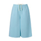 Women Capri Sweatpants Cropped Joggers Drawstring Waist Loose Baggy Lounge Pants Cuffed Casual Summer Sport Bottoms