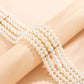 Vintage Imitation Pearl Multi-Layer Necklace Oval Beasds Choker Elegant Collar for Women's Chain Jewelry Accessories Party Gift