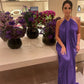 Draped Halterneck High Slit Long Party Dresses Sexy Purple Evening Gown 2026 Summer Maxi Dresses Woman