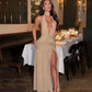 Sexy Sparkling Deep V Neck Backless Split Maxi Dress Women Elegant Outfits Evening Party Dresses Luxury
