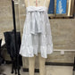Women's Mini Cami Dress Stylish Dots Print Decorative Bow Square Neck Spaghetti Strap Short Dress for Summer Vacation
